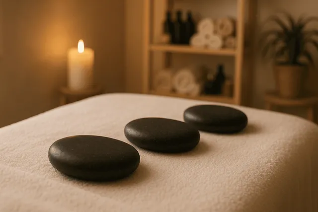 Hot Stone Massage at Elysium Premium Spa